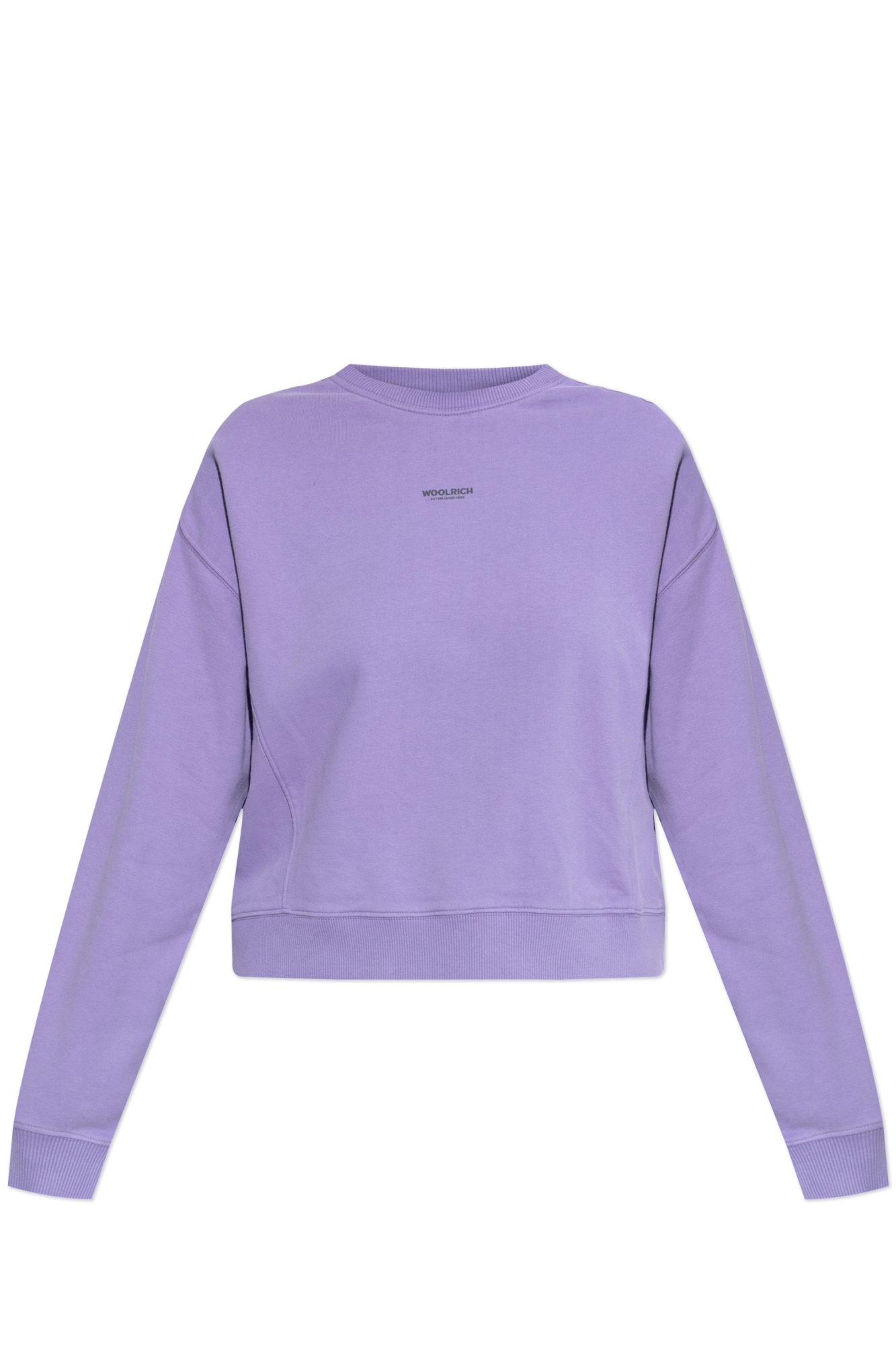 Woolrich Sweatshirt with printed logo | Women's Clothing